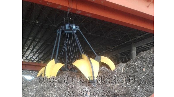 新型生物發電抓斗起重機