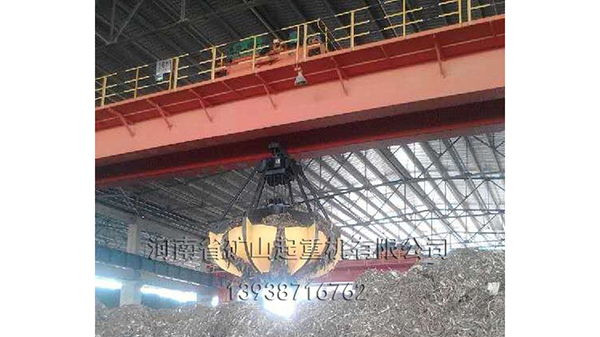 新型生物發電抓斗起重機