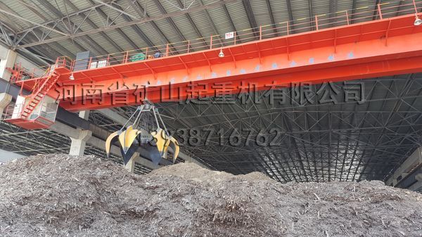 新型生物發電抓斗起重機