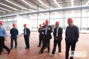 省發改委重大項目專項服務督導組蒞臨河南礦山考察調研