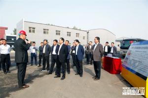 長垣縣縣委書記武勝軍一行蒞臨我公司考察調研